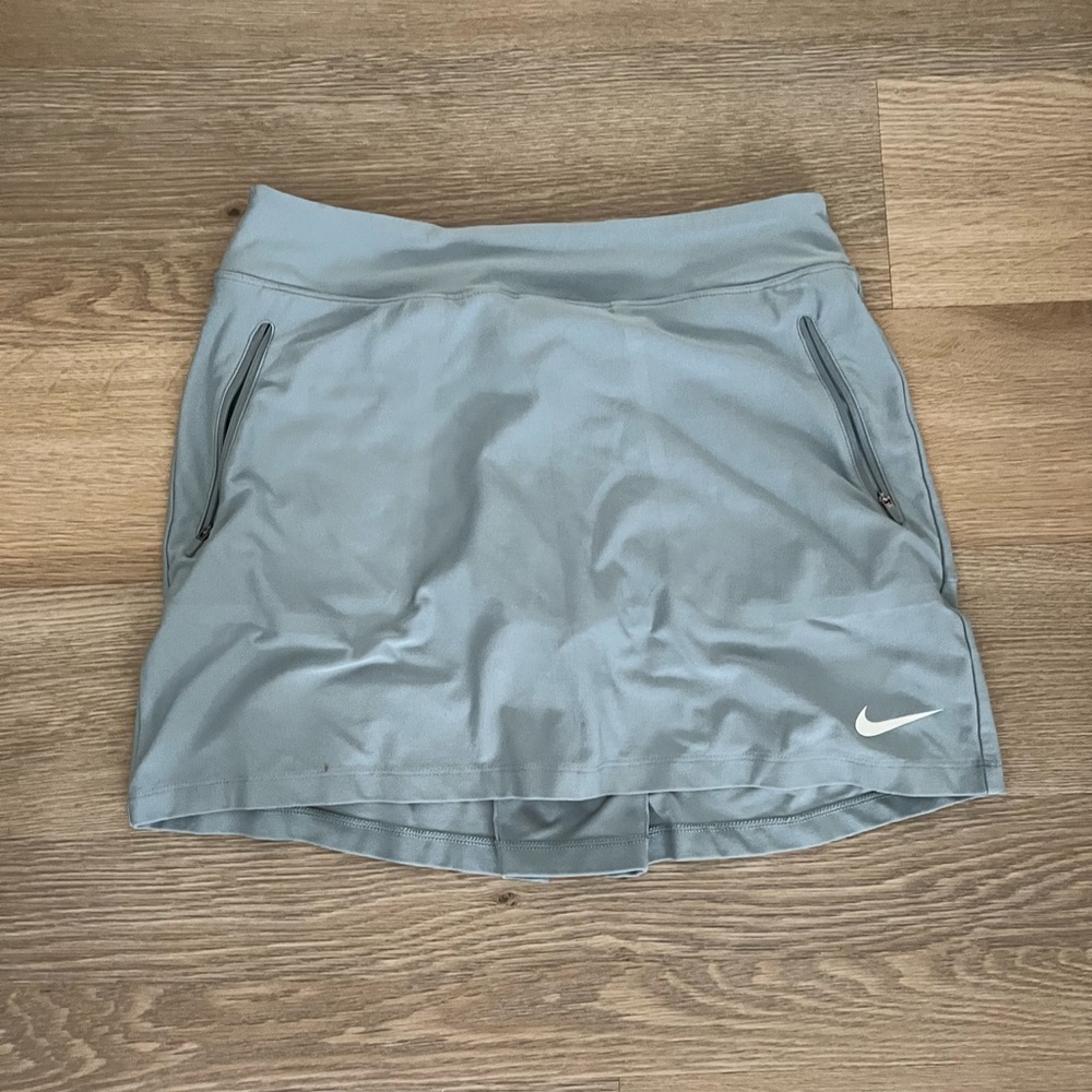 Nike Blue Skorts Moisture-Wicking Elastic Waistband